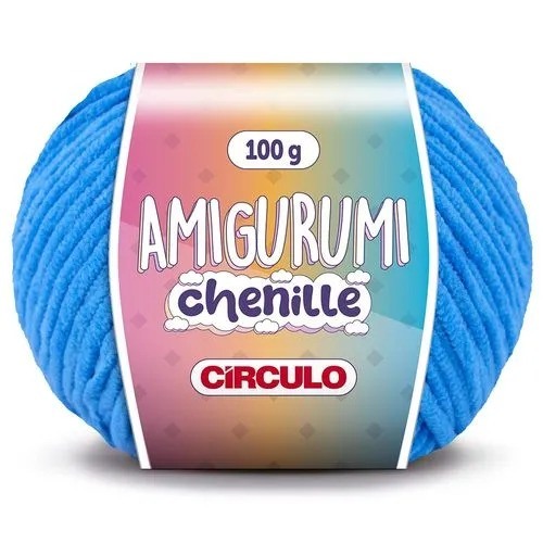 LINHA AMIGURUMI CHENILLE AZUIS / VERDES